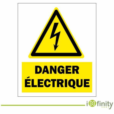 Panneau Danger Élec.