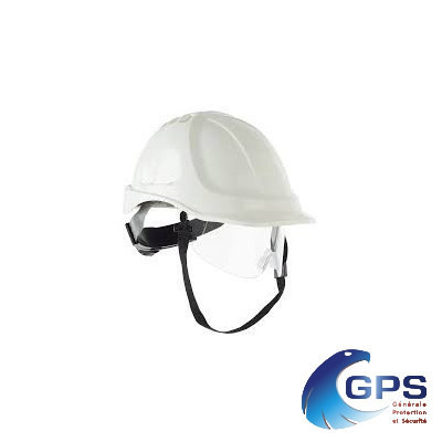 Casque Visière Blanc